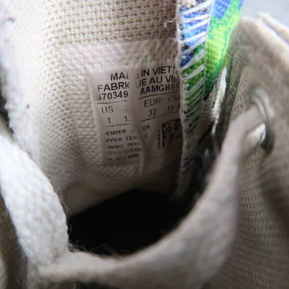 Converse Shoes Junior 1 Chuck Taylor All Star High Top Sneakers Dinosaurs Canvas - Picture 7 of 12